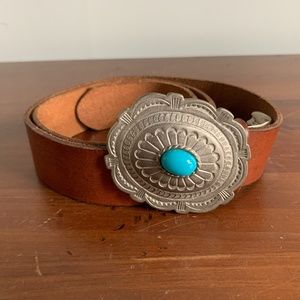 Brown Leather Belt